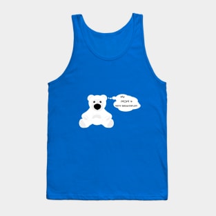 Pretty bear cub Tank Top